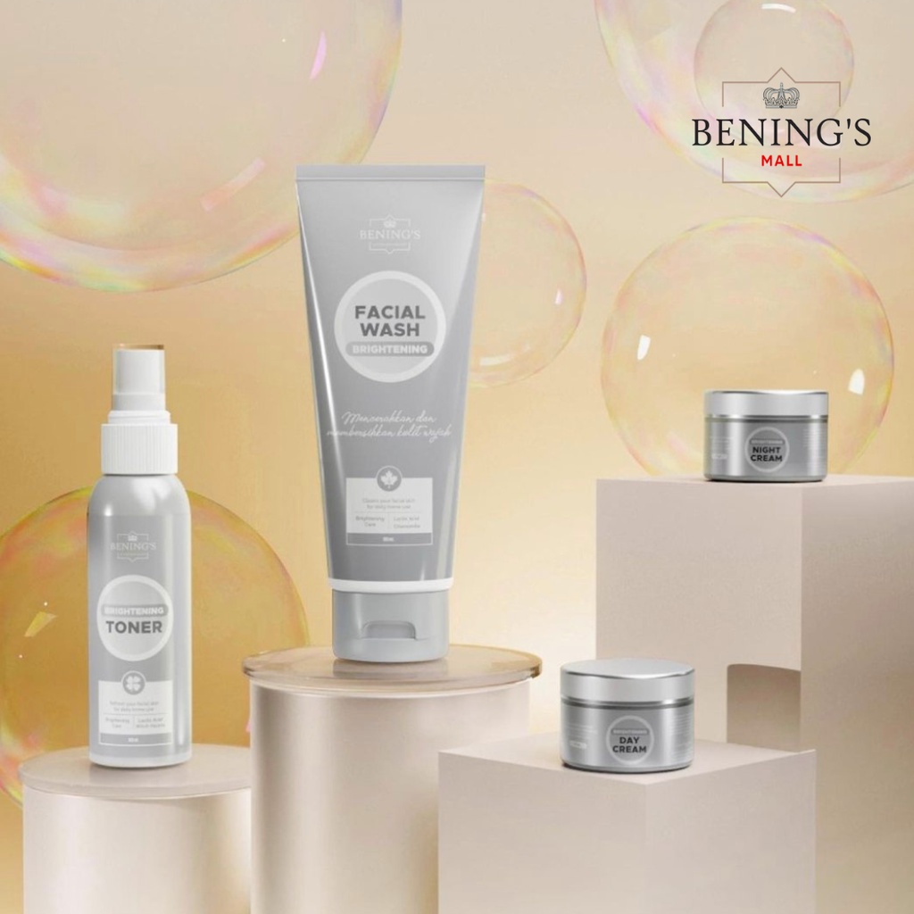 Paket Brightening Bening Skincare Doctor Oky Pratama Benings Clinic