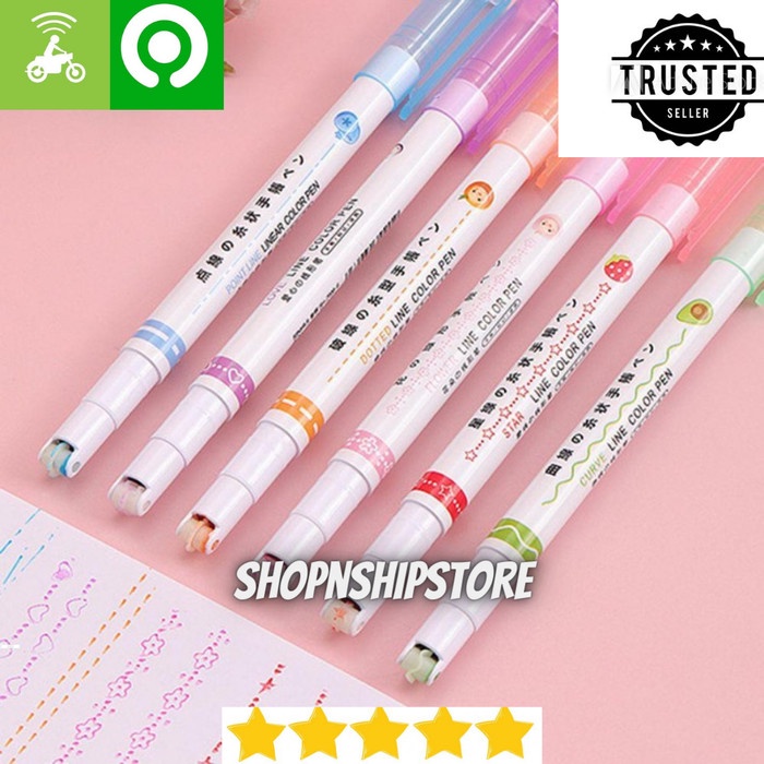 

Curve Highlighter Pen Isi 6 Original