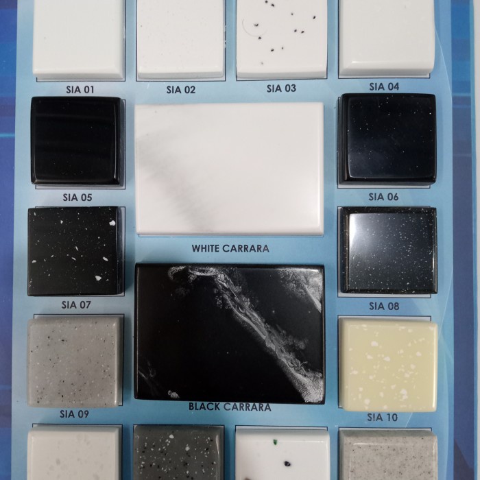 Meja Sample Solid Surface