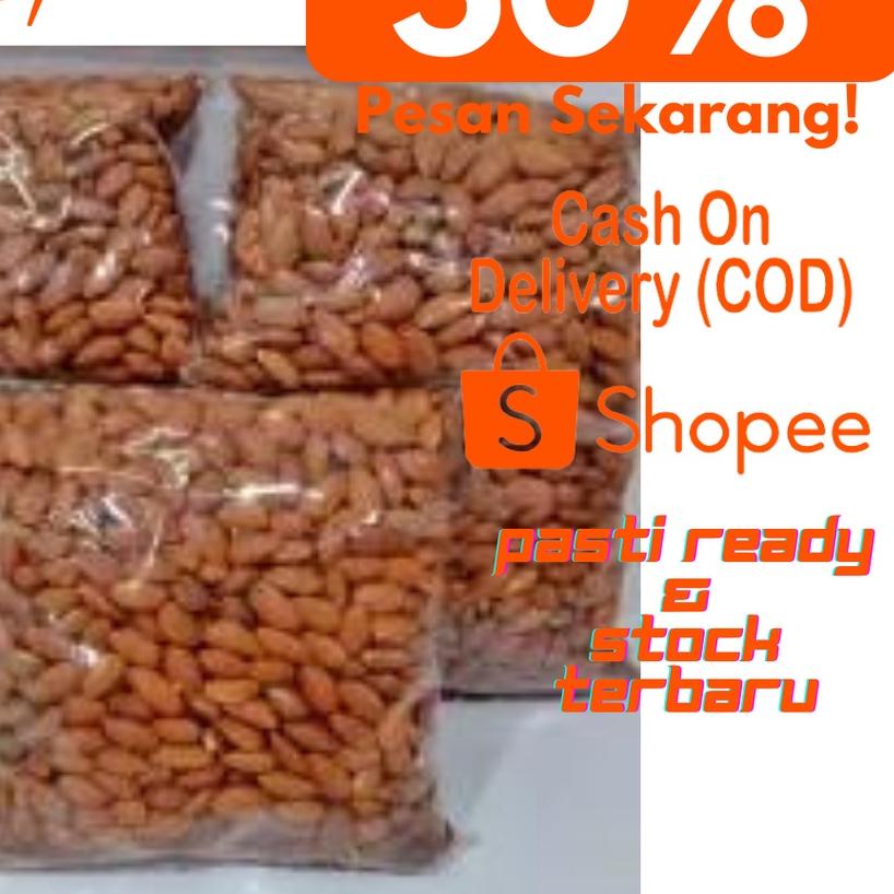 

✰ Kacang almond panggang kupas - roasted almond 1 - almond oven kg ☟