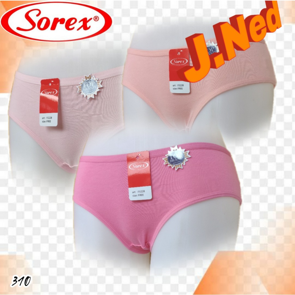 J310 - CELANA DALAM WANITA SOREX 15228 | CD WANITA SOREX MINI