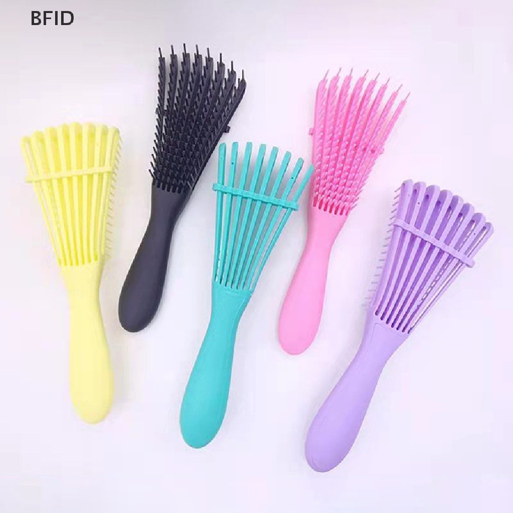 [BFID] Dropshipping Detangling Sikat Rambut Pijat Kulit Kepala Keriting Rambut Wanita Sisir Hairbrush [ID]