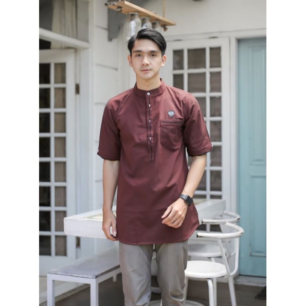 BAJU KOKO KEMKO IMFAIZ   08 MATERIAL OXFORD UKURAN M L dan XL

