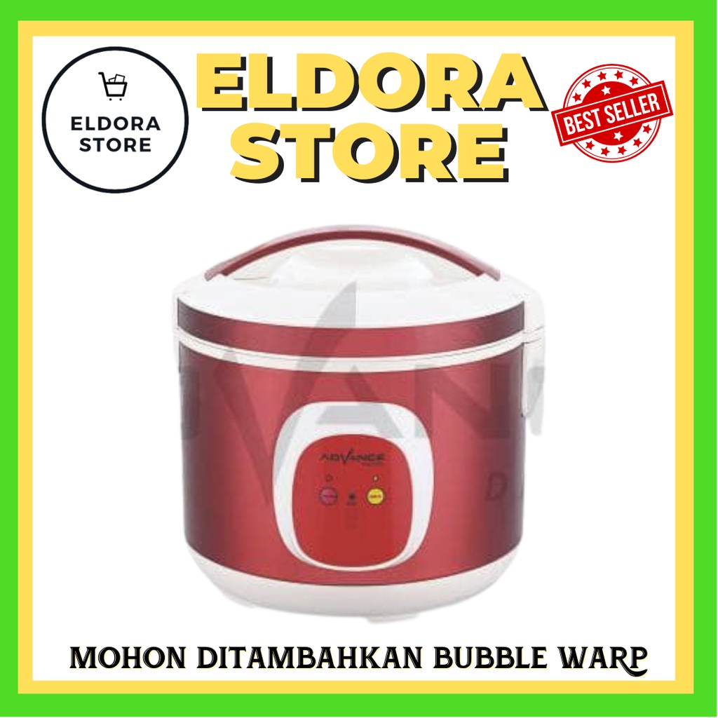 ADVANCE MAGIC COM X3-20 1,8 LITER | PENANAK NASI SERBAGUNA ADVANCE | RICE COOKER ADVANCE