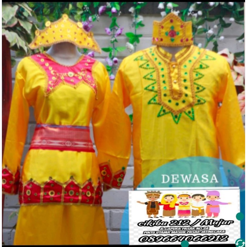 baju adat Gorontalo dewasa