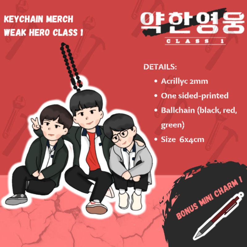 Weak Hero Class 1 Keychain Merch