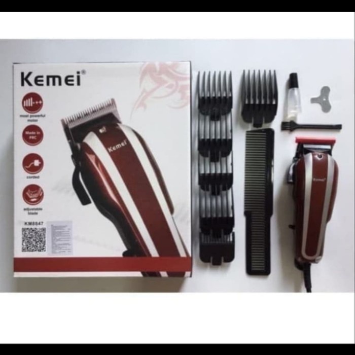 Alat Cukur Rambut Kemei KM 8847 / Mesin Cukur Rambut Kemei KM - 8847