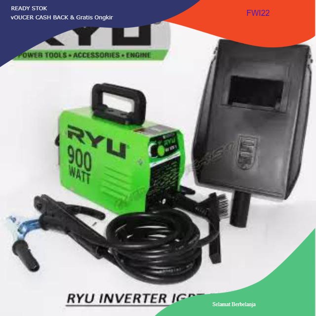 MESIN LAS INVERTER RYU RII - 120 - 1 900 WATT TEKIRO RYU