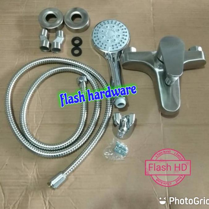 kran bath up soligen ,kran panas dingin,kran mixer lengkap shower flashar66 Diminati Banget