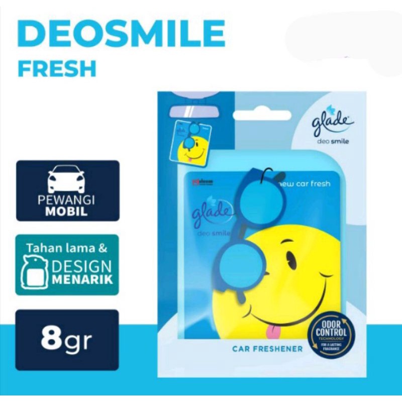 Deo Smile 8gr - Parfum Mobil Fresh Brezee Citrus