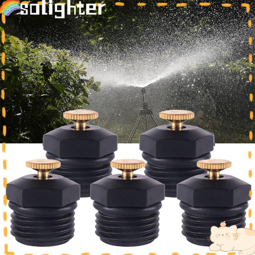 Solighter 10pcs Misting Nozzle Cool Down Watering Spray Peralatan Atomizer Penyiraman Otomatis Atomizing sprayer