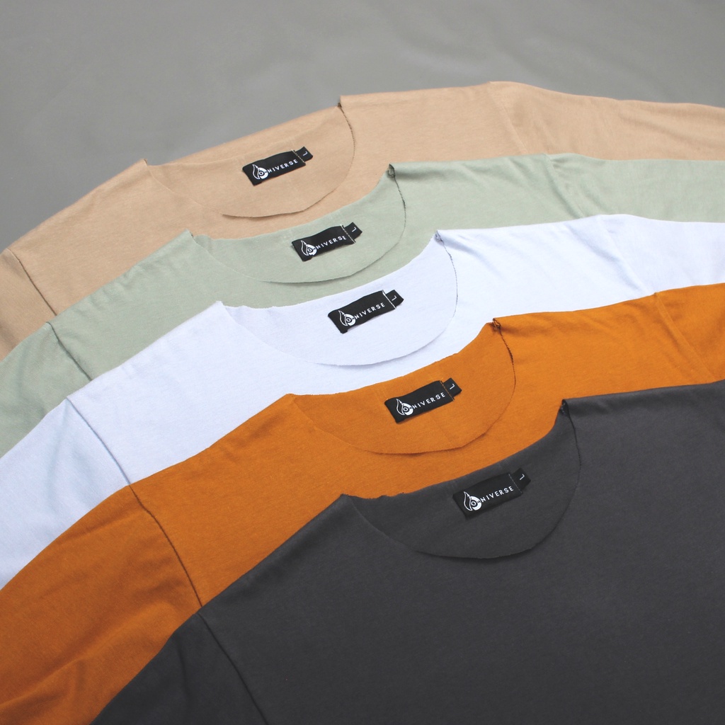 Unfinished T-Shirt | Kaos Polos Pria wanita