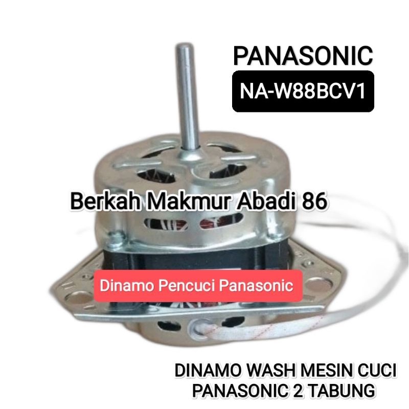 Dinamo Pencuci Mesin Cuci Panasonic NA-W88BCV1 Dinamo Wash / Penggilas Mesin Cuci 2 Tabung