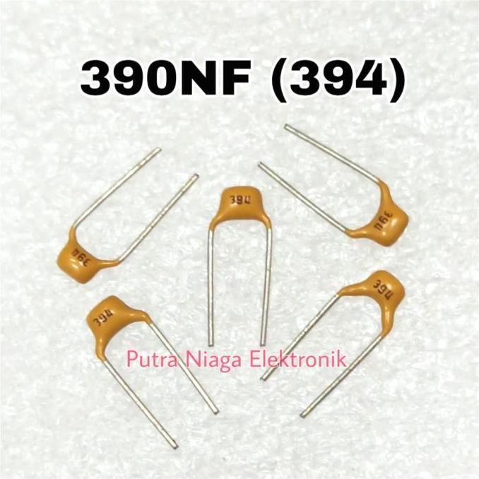 Kapasitor 390NF Multilayer Ceramic 390N 394 Monocap 0,39uf 100V putr4n14