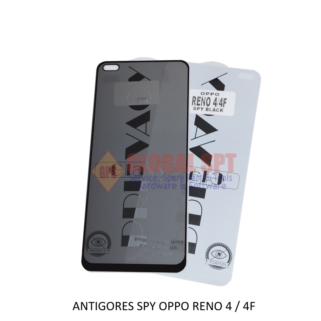 SPY OPPO RENO 4 / ANTIGORES 4F / TEMPERED GLASS