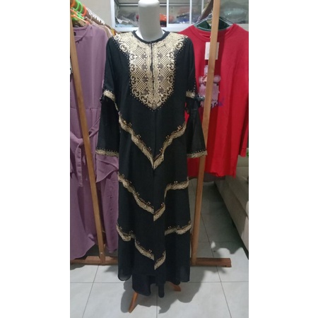 Gamis Abaya Turki Rompi