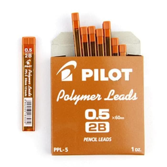 Pencil Lead / Isi Pensil Mekanik Pilot PPL-5 / 2B / 0.5 mm
