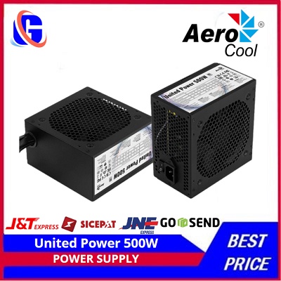 Aerocool United Power 500W 80 Plus White - 2 Years Warranty