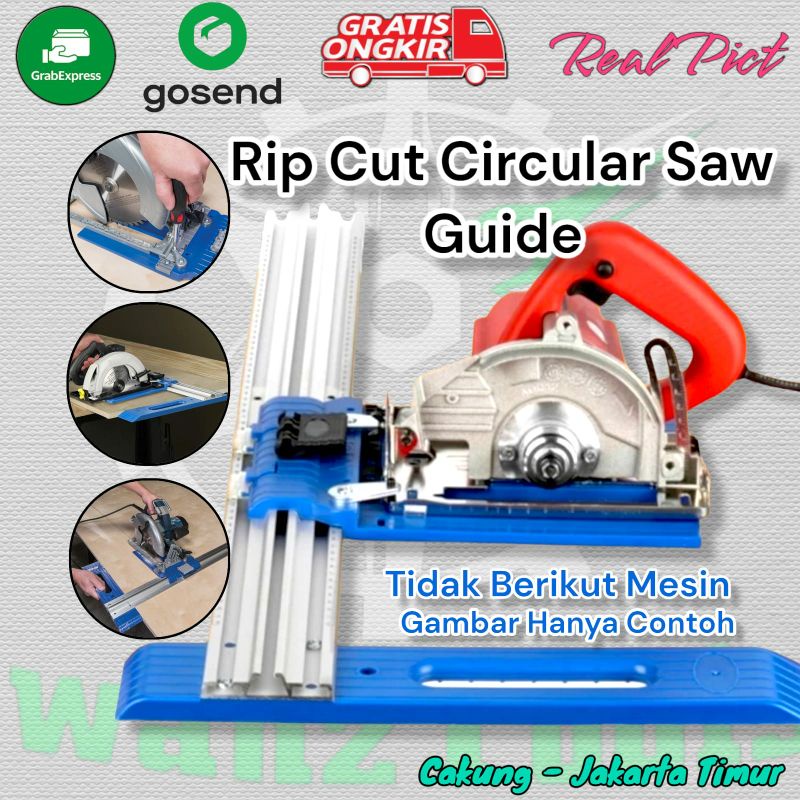 Rip-Cut Circular Saw Guide Precision Edge Guide Power Saw 24inc