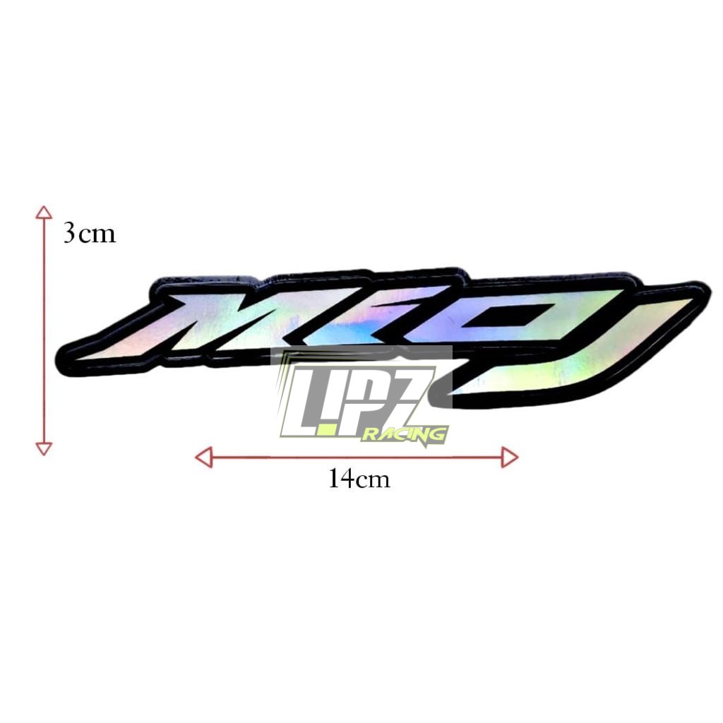 (SEDANG TREN) STIKER MOTOR HOLOGRAM KEREN UNIVERSAL