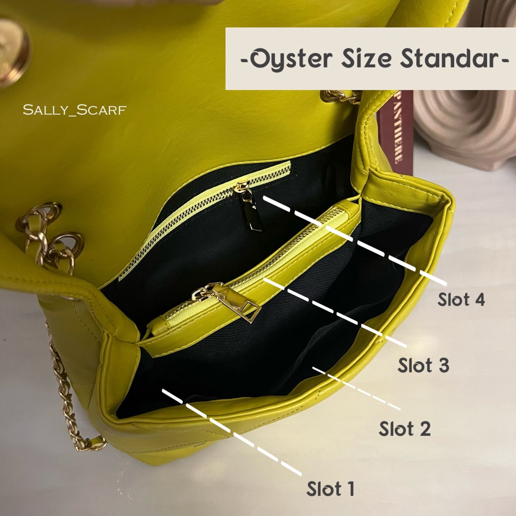 Oyster Bag , tas selempang wanita,Shoulder Bag sally_scarf