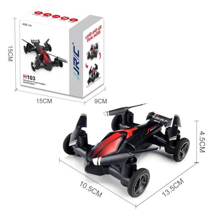 Rc Mobil Drone Jjrc H103 Dual Mode Bisa Darat Udara Altitude Hold Rtf Best Seller