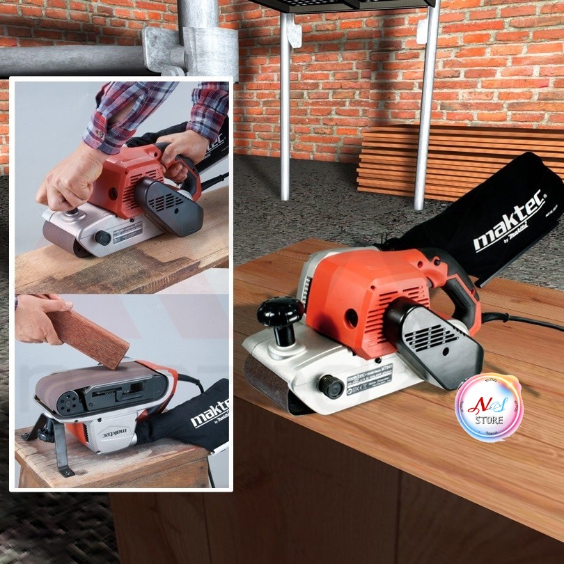 Mesin Amplas Sabuk Belt Sander MT941 MT 941 Maktec