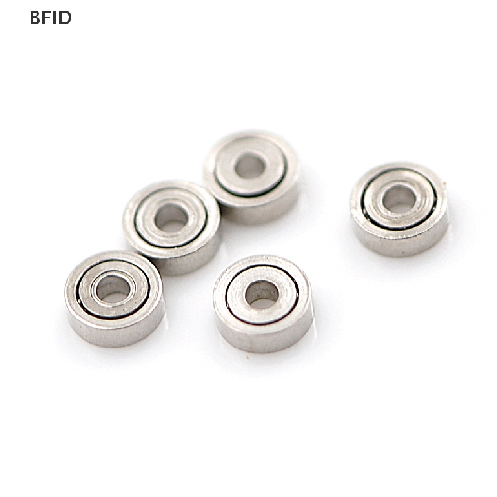 [BFID] 10pcs 681ZZ Miniatur Mini Ball Bearing Logam Terbuka Micro Bearing 1x3x1mm [ID]