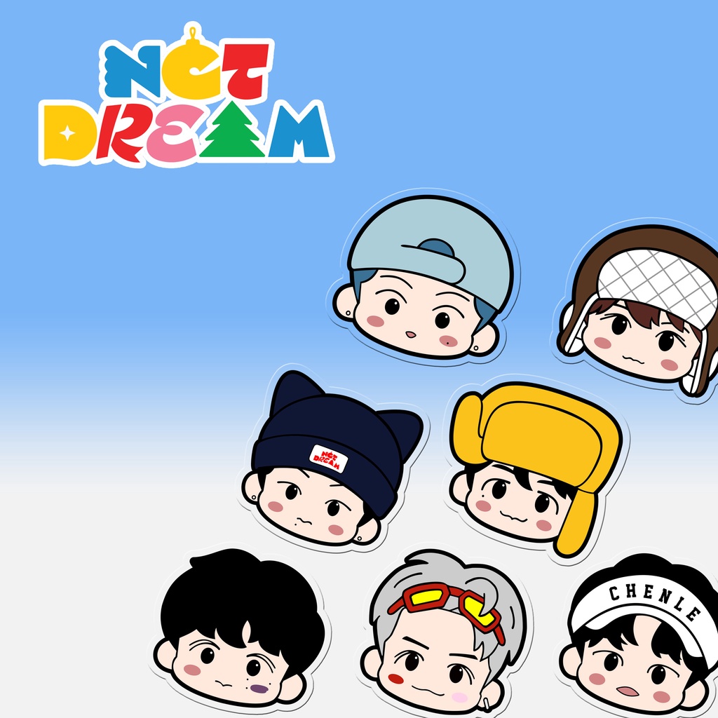 NCT DREAM CANDY CHARACTERS UNOFFICIAL POPSOCKET GRIPTOK ACRYLIC AESTHETIC