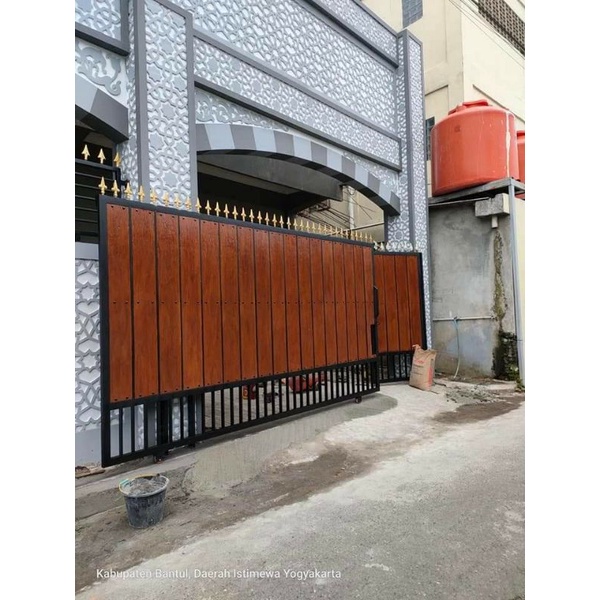 Pintu pager rumah minimalis