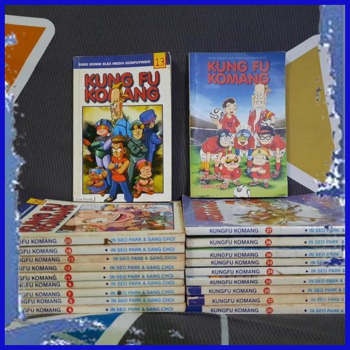 Jual Buku Komik Kungfu Komang Satuan Cabutan Lengkap [MVS] | Shopee ...