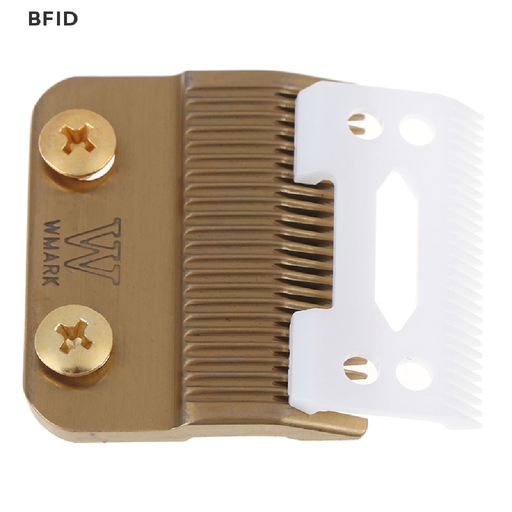 [BFID] 1set Hair Clipper Blade Golden Dengan Pisau Keramik Untuk Cordless Clipper [ID]