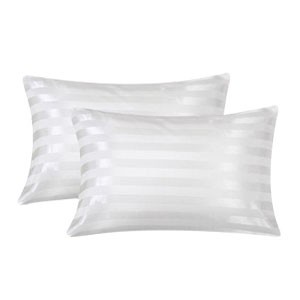 Srab Sarung Bantal Hotel Putih 100% Cotton Berkualitas 250 Tc 300 Tc Cvc
