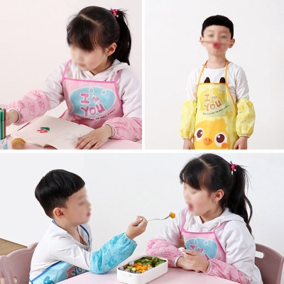 ⭐𝐈𝐇𝐒 𝟐𝟐𝟓 𝐋𝐚𝐦𝐩𝐮𝐧𝐠⭐️Celemek Anak Apron Anak Melukis Berkebun Karakter Kartun Tanpa Sarung Tangan