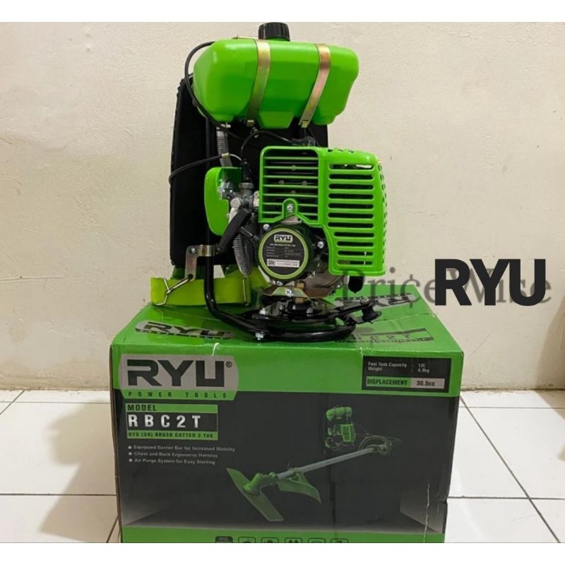 RYU Brush Cutter 2 Tak  RBC 2T Mesin Potong rumput gendong