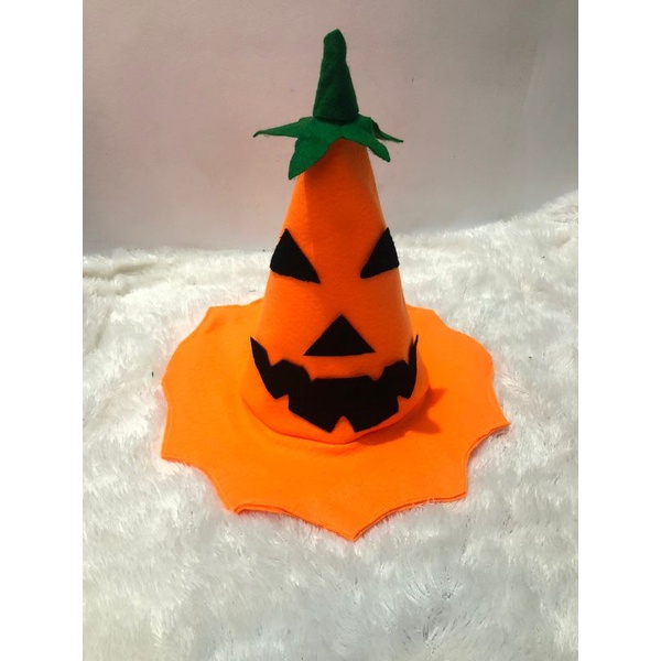 Topi Halloween Scoop Labu Topi Pentas Halloween | Topi Labu