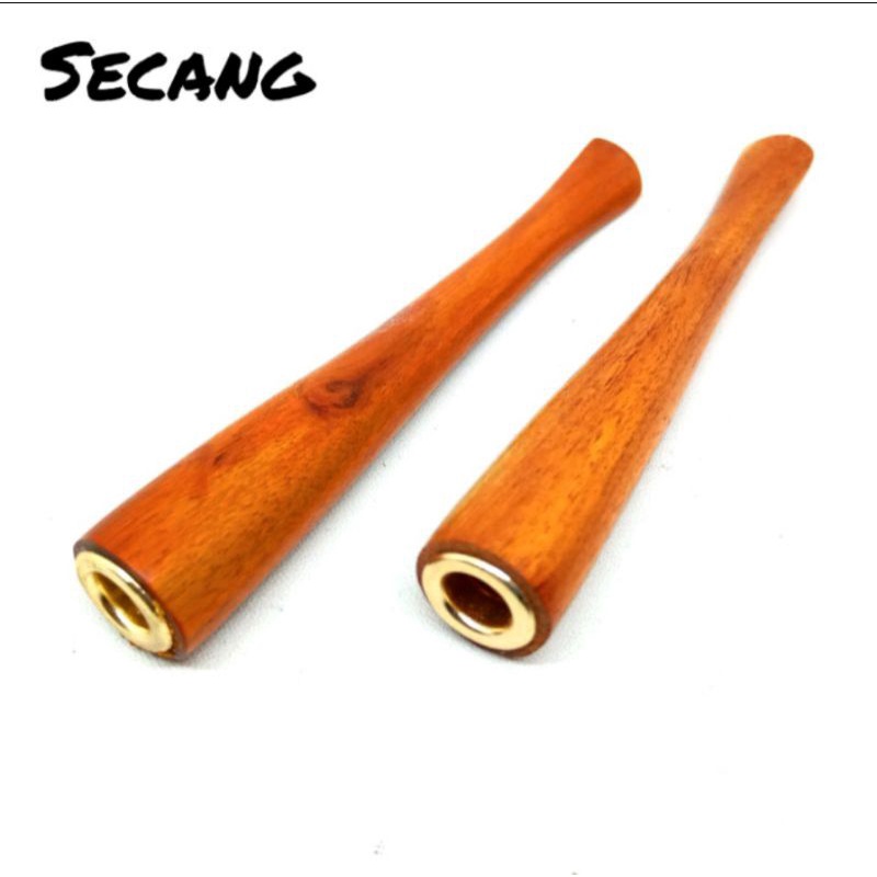 KERAJINAN ONCE PIPA KAYU KEMUNING BISA COD