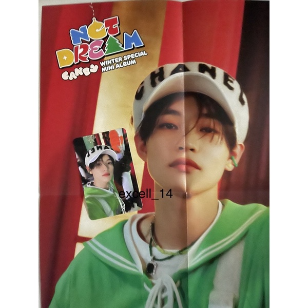 Jual PC Photocard Folded Poster CHENLE Set NCT DREAM CANDY 