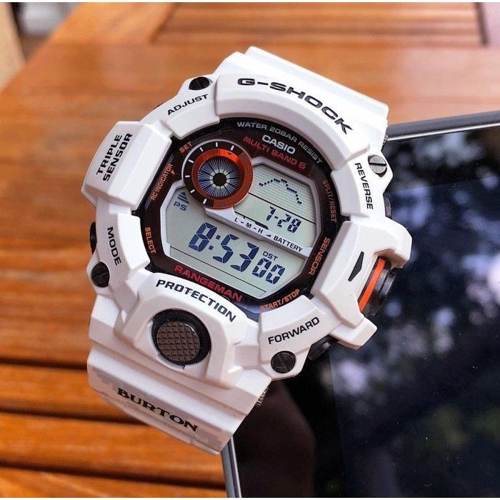 Jam Tangan Casio G-Shock GW-9400 BTJ Rangeman X Burton Original