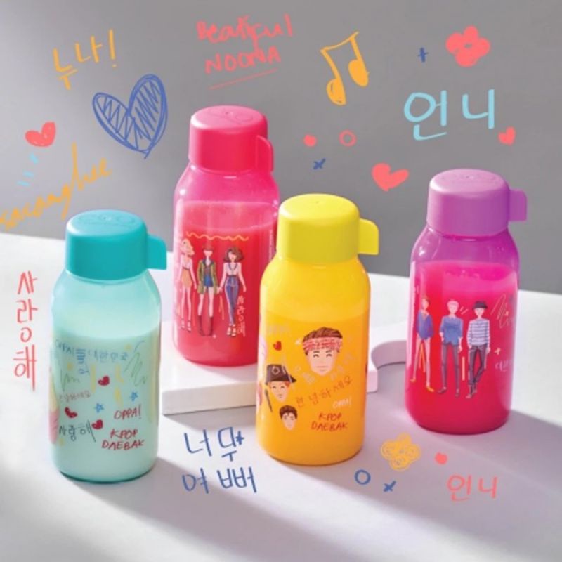 eco fancy bottle 310ml || botol kecil Tupperware|| botol Minum