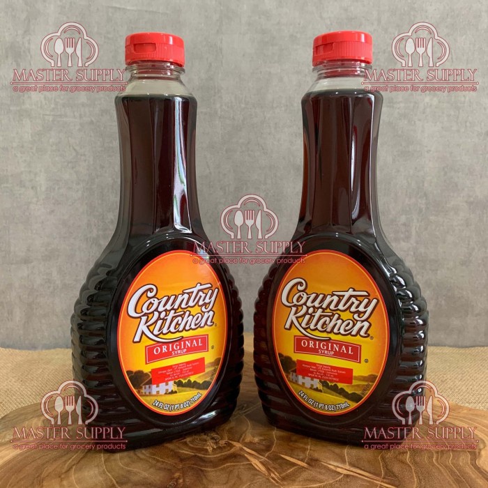 

COUNTRY KITCHEN MAPLE SYRUP 710 ML / SIRUP JAGUNG / CORN SYRUP