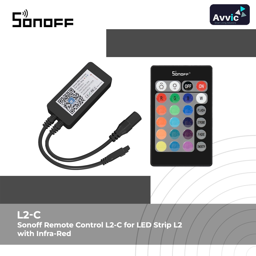 Sonoff Remote Control L2-C Infrared Controller For LED Strip L2