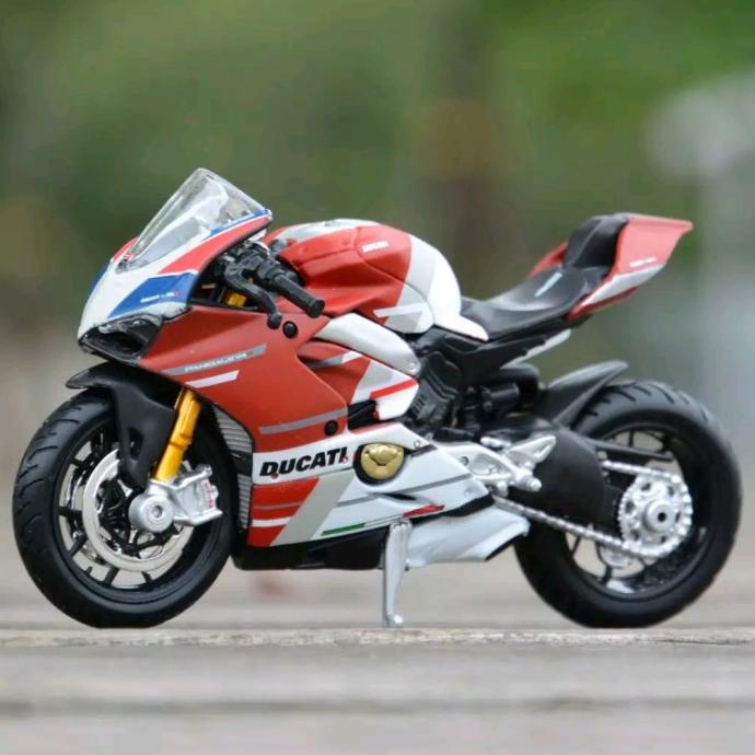Diecast Miniatur Maisto 1:18 Ducati Panigale V4 S Corse 1:18 Maisto ---MURAH---