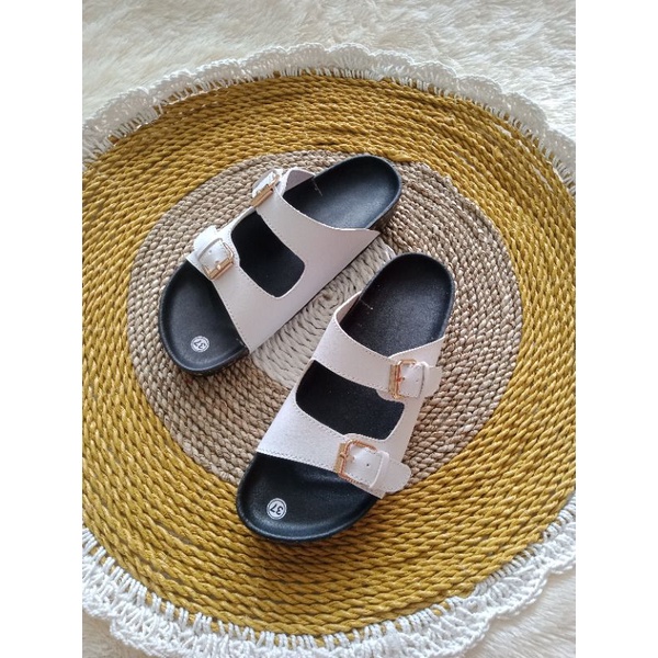 SB~ Sandal birken allea white