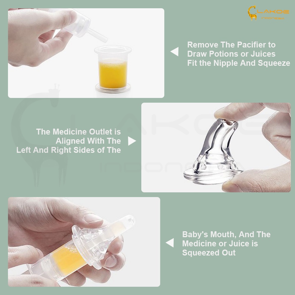 Pipet obat bayi medicine feeder Alat minum obat bayi