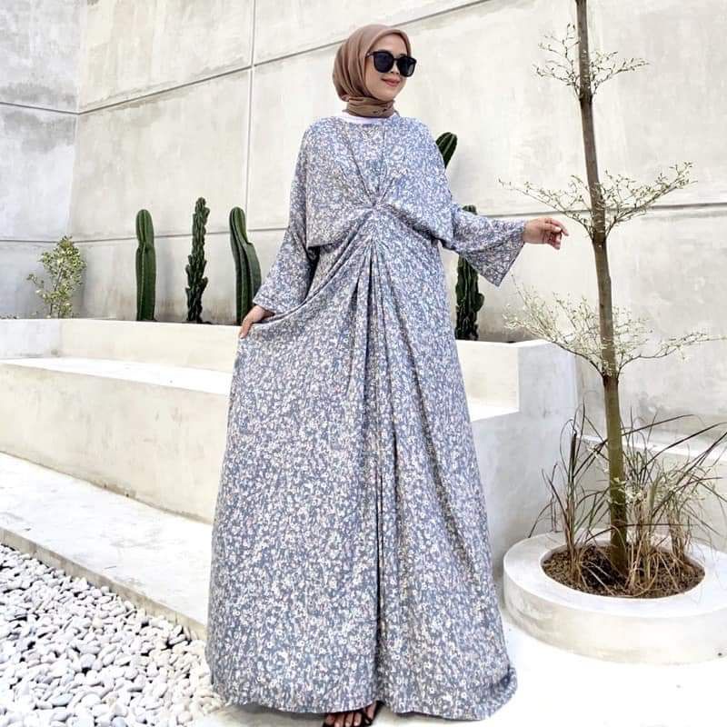 Gamis kaftan katun rayon premium