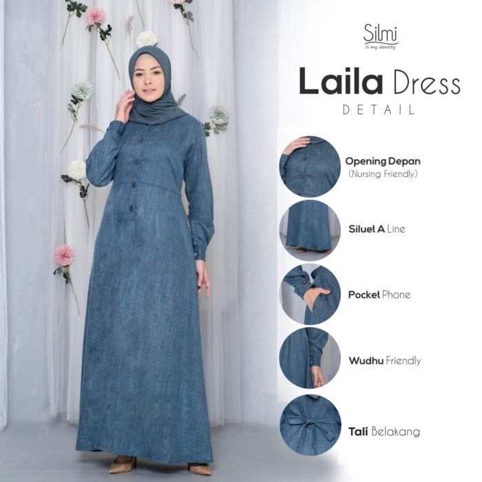 Gamis Dewasa Silmi Laila Dress