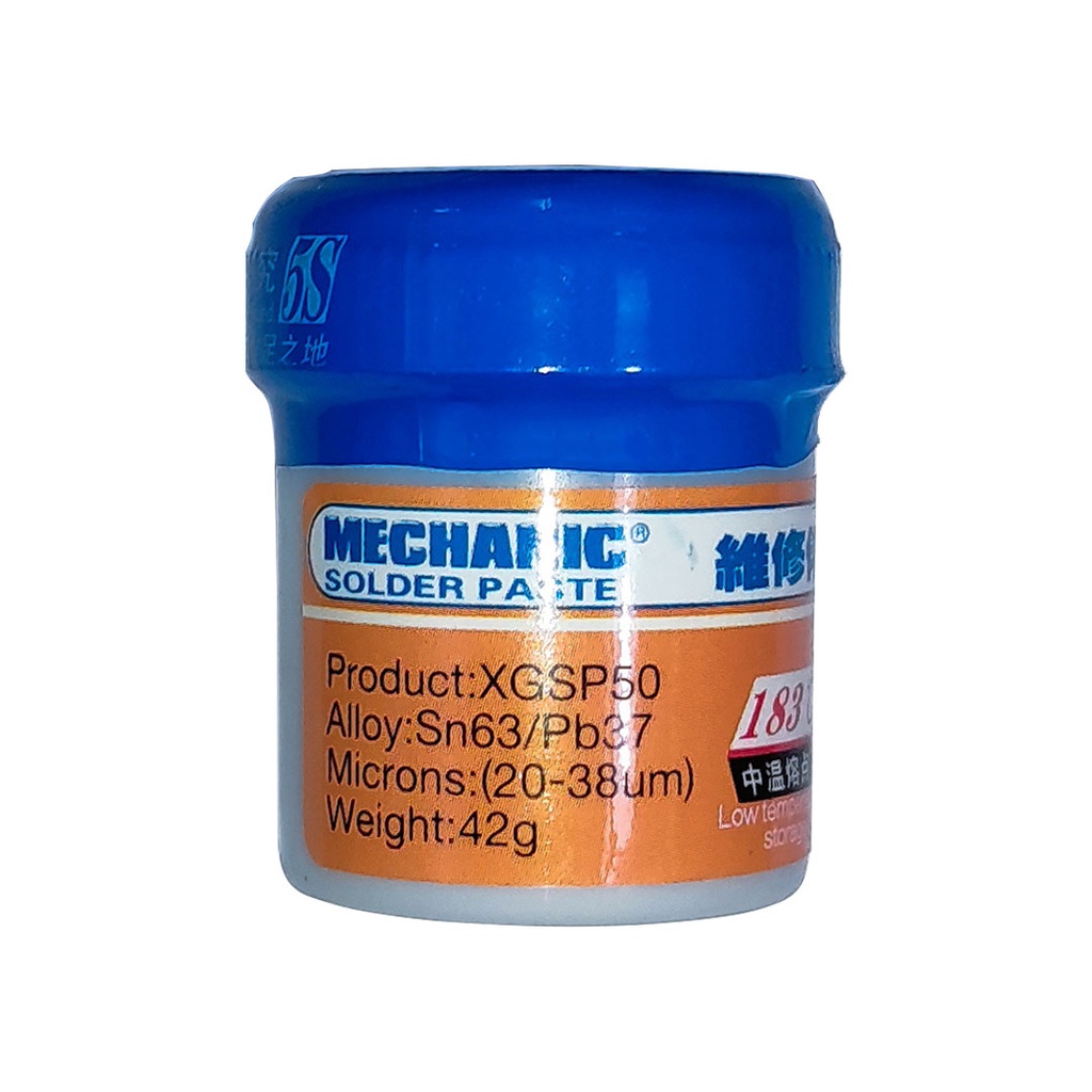 TIMAH CAIR XGSP50 42G 183 C MECHANIC SOLDER PASTE NYL02780