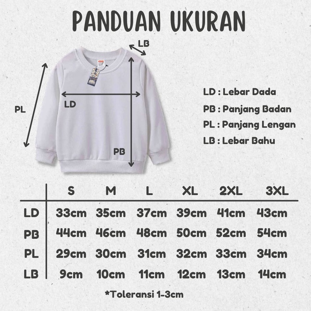 Sweater Atasan Anak Size 1-12TH / Teddy Bear / Bahan Flecee Tebal / Godly.Xwear