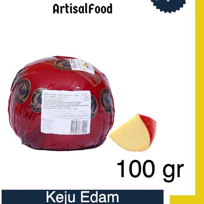 

Diskon[KF7]-Keju Edam Tua Apel Ayam Emas Cock 100gr